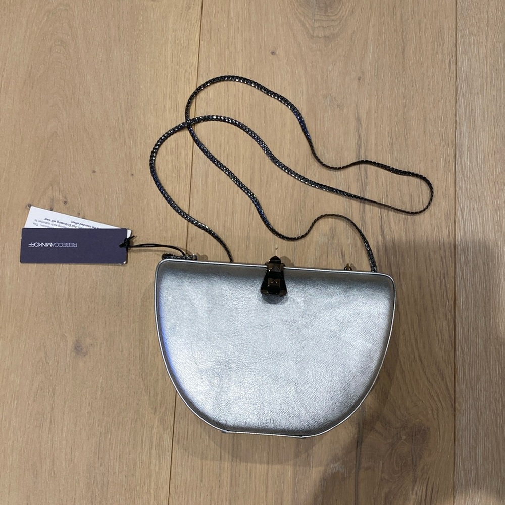 Rebecca Minkoff Silver Clutch
